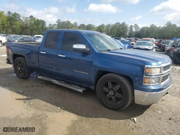 2015 Chevrolet Silverado 1500 Work Truck with VIN 1GCRCPEH7FZ313864, listed as a Copart auction lot 50174555 with 155,324 mi miles and Clean Title. Bid and sale history available at carsss.com. Image 4.
