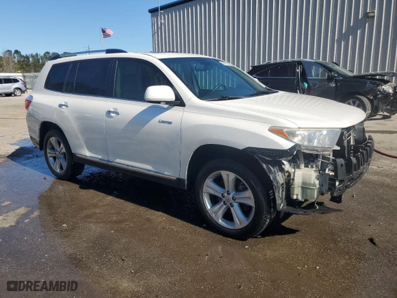 2013 Toyota Highlander Limited with VIN 5TDYK3EH5DS125320, listed as a Copart auction lot 49771255 with 196,208 mi miles and Salvage Title. Bid and sale history available at carsss.com. Image 4.