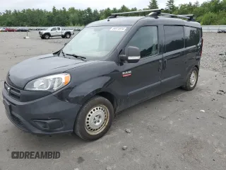 2017 Ram ProMaster City Cargo Tradesman with VIN ZFBERFABXH6H30480, listed as a Copart auction lot 64974914 with 156,482 mi miles and Salvage Title. Bid and sale history available at DreamBid. Image 1.