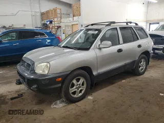 2004 Hyundai Santa Fe GLS with VIN KM8SC13D14U580633, listed as a Copart auction lot 61255995 with 207,212 mi miles and Clean title. Bid and sale history available at DreamBid. Image 1.