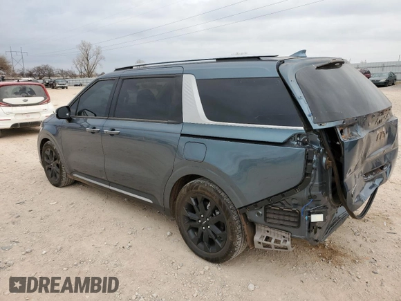 2024 Kia Carnival SX Prestige with VIN KNDNE5H30R6350368, listed as a Copart auction lot 84917884 with 18,751 mi miles and Salvage Title. Bid and sale history available at carsss.com. Image 2.