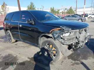 2018 Dodge Durango GT with VIN 1C4RDHDGXJC213166, listed as a IAAI auction lot 40929343 with Not provided miles and . Bid and sale history available at DreamBid. Image 1.