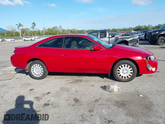 1999 Toyota Solara SE with VIN 2T1CG22P9XC260766, listed as a IAAI auction lot 41599498 with 125,572 mi miles and . Bid and sale history available at DreamBid. Image 13.