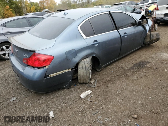 2008 Infiniti G35 x with VIN JNKBV61F38M280712, listed as a Copart auction lot 75116094 with Not Provided miles and Non Repairable. Bid and sale history available at DreamBid. Image 3.