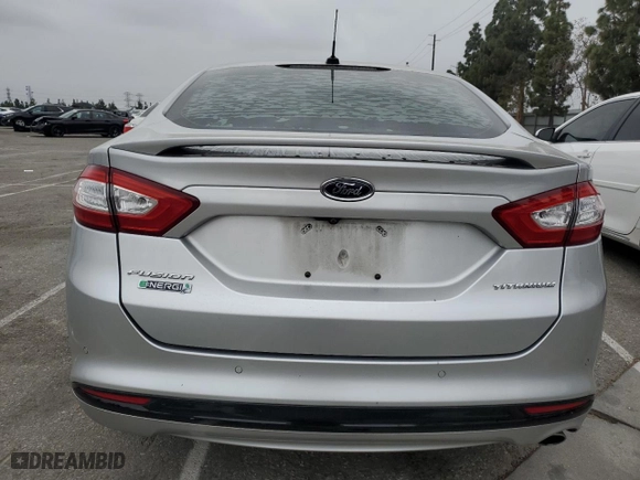 2016 Ford Fusion Energi Titanium with VIN 3FA6P0SUXGR320562, listed as a Copart auction lot 52647485 with 73,931 mi miles and Salvage Title. Bid and sale history available at carsss.com. Image 6.