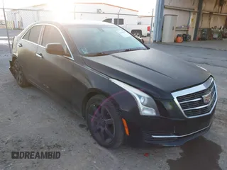 2016 Cadillac ATS Standard RWD with VIN 1G6AA5RA9G0189237, listed as a IAAI auction lot 41738942 with 148,720 mi miles and . Bid and sale history available at DreamBid. Image 1.