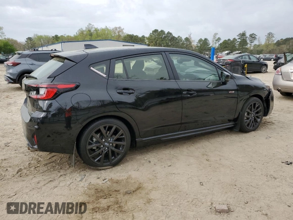 2024 Subaru Impreza RS with VIN JF1GUHJC2R8338983, listed as a Copart auction lot 51588585 with 7,483 mi miles and Salvage Title. Bid and sale history available at carsss.com. Image 3.