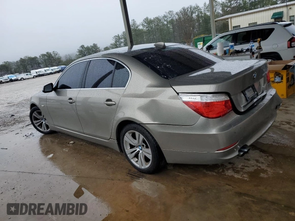 2010 BMW 5 Series 528i with VIN WBANU5C55AC364247, listed as a Copart auction lot 44917025 with 179,122 mi miles and Salvage Title. Bid and sale history available at carsss.com. Image 2.