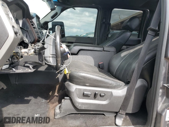 2013 Ford F-250 XL with VIN 1FT7W2BT2DEB17037, listed as a Copart auction lot 55034605 with 225,229 mi miles and Salvage title. Bid and sale history available at DreamBid. Image 7.