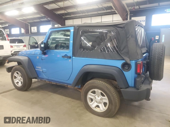 2010 Jeep Wrangler Sport with VIN 1J4AA2D11AL105141, listed as a Copart auction lot 89043335 with 39,031 mi miles and Clean Title. Bid and sale history available at carsss.com. Image 2.