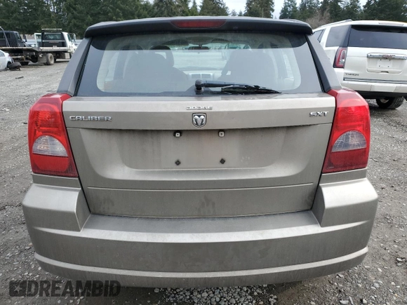 2007 Dodge Caliber SXT with VIN 1B3HB48B27D178880, listed as a Copart auction lot 45769405 with 95,178 mi miles and Salvage Title. Bid and sale history available at DreamBid. Image 6.