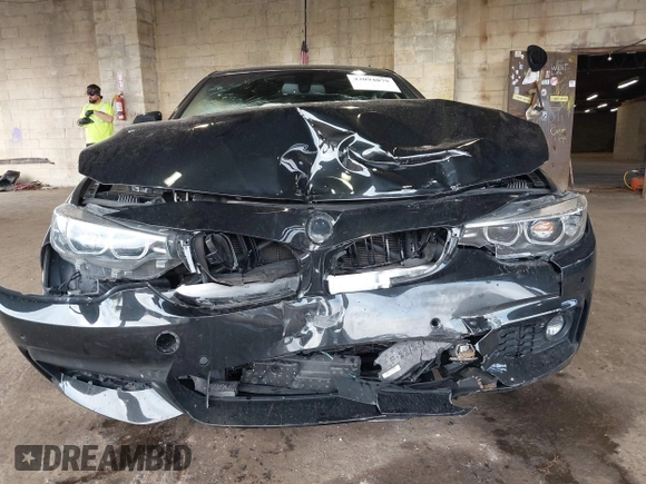 2019 BMW 4 Series 430i xDrive with VIN WBA4J3C53KBL06654, listed as a IAAI auction lot 42094079 with 65,560 mi miles and . Bid and sale history available at DreamBid. Image 12.