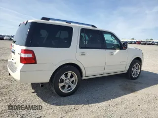2008 Ford Expedition Limited z VIN 1FMFU20558LA10597, wystawiony jako Copart lot #52259585 z przebiegiem 166 311 mil mil oraz Szkoda całkowita • Salvage title. Historia ofert i sprzedaży dostępna na DreamBid. Obrazek 3.