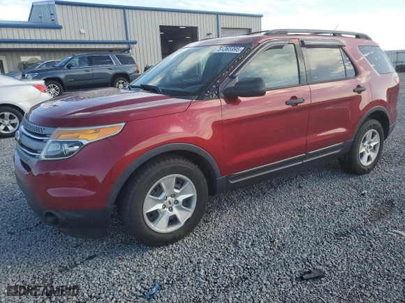 2013 Ford Explorer with VIN 1FM5K7B89DGA61206, listed as a Copart auction lot 51365995 with 91,540 mi miles and Salvage Title. Bid and sale history available at carsss.com. Image 1.