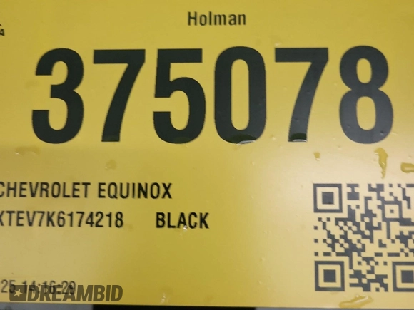 2019 Chevrolet Equinox LT с VIN 2GNAXTEV7K6174218, выставлен на аукционе IAAI как лот 42547952 с пробегом 86 782 миль миль и . История ставок и продаж доступна на DreamBid. Изображение 40.