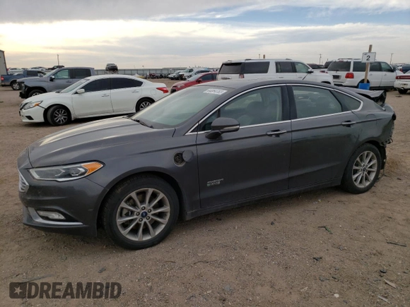 2018 Ford Fusion Energi Titanium with VIN 3FA6P0SU8JR246310, listed as a Copart auction lot 44064763 with 121,483 mi miles. Bid and sale history available at carsss.com. Image 1.