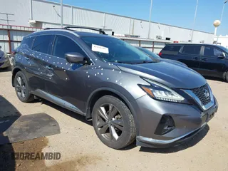 2020 Nissan Murano Platinum z VIN 5N1AZ2DS8LN116213, wystawiony jako IAAI lot #41971587 z przebiegiem 92 495 mil mil oraz . Historia ofert i sprzedaży dostępna na DreamBid. Obrazek 1.