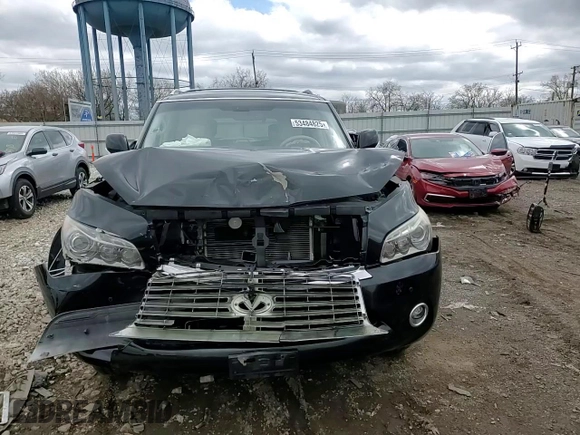 2012 Infiniti QX56 7-passenger z VIN JN8AZ2NE5C9021621, wystawiony jako Copart lot #53484825 z przebiegiem 139 453 mil mil oraz Szkoda całkowita • Salvage title. Historia ofert i sprzedaży dostępna na DreamBid. Obrazek 14.