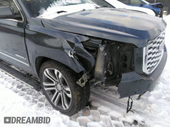2020 GMC Yukon Denali with VIN 1GKS2CKJ6LR138351, listed as a IAAI auction lot 41316462 with 107,489 mi miles. Bid and sale history available at carsss.com. Image 6.