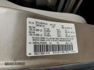 2007 Chrysler Town & Country LWB Touring with VIN 2A8GP54L97R280229, listed as a Copart auction lot 79124214 with 135,668 mi miles and Salvage Title. Bid and sale history available at carsss.com. Image 13.