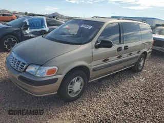 1997 Chevrolet Venture with VIN 1GNDX03E8VD144780, listed as a Copart auction lot 89206945 with 124,363 mi miles and Salvage Title. Bid and sale history available at carsss.com. Image 1.