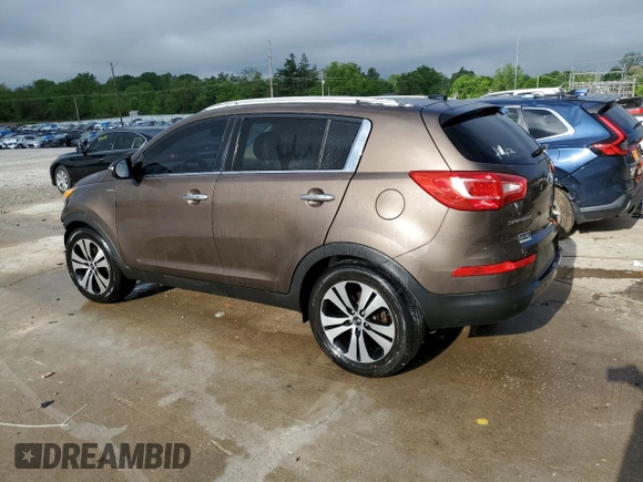 2012 Kia Sportage EX with VIN KNDPCCA27C7206841, listed as a Copart auction lot 54396565 with 155,093 mi miles and Salvage title. Bid and sale history available at DreamBid. Image 2.