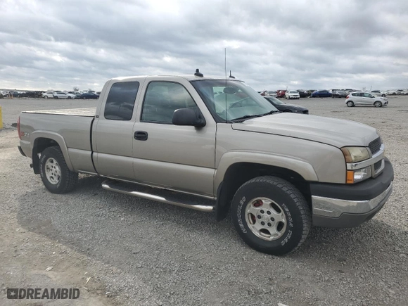 2003 Chevrolet Silverado 1500 LT with VIN 2GCEK19TX31134090, listed as a Copart auction lot 51530775 with 129,982 mi miles and Salvage Title. Bid and sale history available at carsss.com. Image 4.