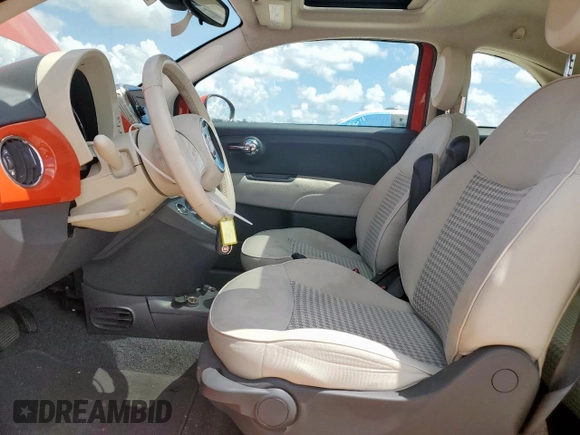 2017 FIAT 500 Pop with VIN 3C3CFFKR8HT508911, listed as a Copart auction lot 62008865 with 70,397 mi miles and Clean title. Bid and sale history available at DreamBid. Image 7.