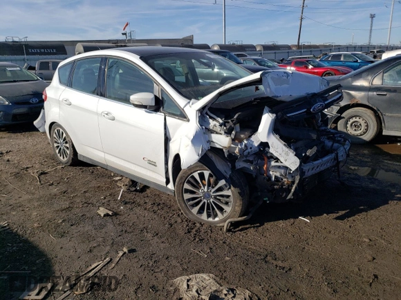 2017 Ford C-Max Energi Titanium with VIN 1FADP5FU1HL107840, listed as a Copart auction lot 41623954 with 138,648 mi miles. Bid and sale history available at carsss.com. Image 4.