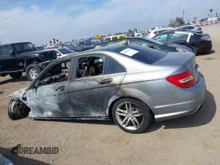 2012 Mercedes-Benz C-Class C 250 Sport with VIN WDDGF4HB0CA609524, listed as a IAAI auction lot 42024859 with Not Provided miles. Bid and sale history available at carsss.com. Image 13.