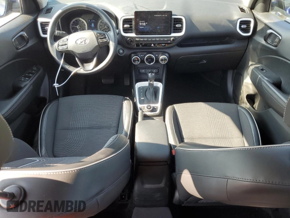 2022 Hyundai Venue Limited with VIN KMHRC8A3XNU204502, listed as a Copart auction lot 66314325 with 16,282 mi miles and Salvage title. Bid and sale history available at DreamBid. Image 8.