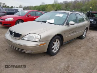 2001 Mercury Sable LS Premium with VIN 1MEHM59S81G614407, listed as a IAAI auction lot 42154755 with 209,478 mi miles and . Bid and sale history available at carsss.com. Image 2.