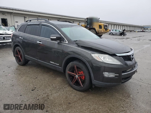 2008 Mazda CX-9 Sport with VIN JM3TB28A880121958, listed as a Copart auction lot 45046355 with 274,704 mi miles and Salvage Title. Bid and sale history available at DreamBid. Image 4.