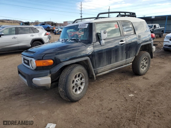 2011 Toyota FJ Cruiser with VIN JTEBU4BF2BK100240, listed as a Copart auction lot 88638585 with 0 mi miles and Salvage Title. Bid and sale history available at carsss.com. Image 1.