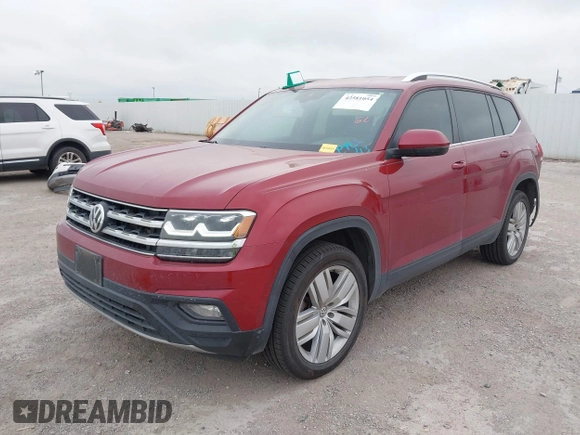 2019 Volkswagen Atlas SE with VIN 1V2WR2CA4KC606661, listed as a IAAI auction lot 42581054 with 89,079 mi miles and . Bid and sale history available at DreamBid. Image 17.
