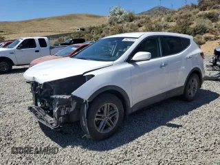 2018 Hyundai Santa Fe 2.4L with VIN 5NMZTDLB9JH094464, listed as a Copart auction lot 64254555 with 43,518 mi miles and Salvage title. Bid and sale history available at DreamBid. Image 1.