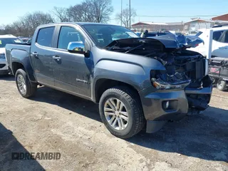 2016 GMC Canyon 4WD SLT with VIN 1GTG6DE38G1356711, listed as a IAAI auction lot 41630860 with 287,156 mi miles. Bid and sale history available at carsss.com. Image 1.