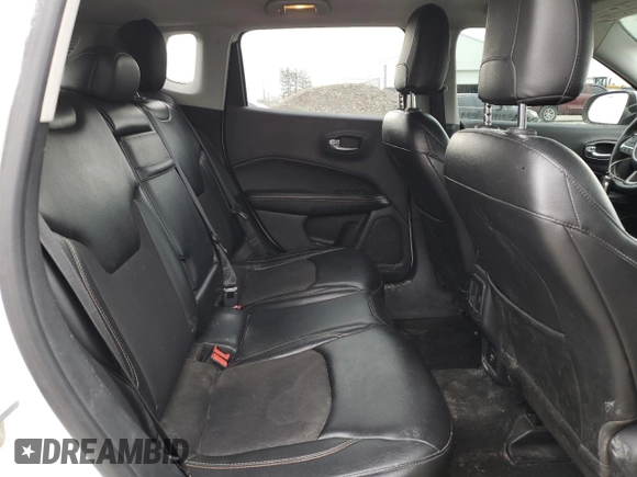2018 Jeep Compass Latitude with VIN 3C4NJDBBXJT373401, listed as a Copart auction lot 50025585 with 125,182 mi miles and Salvage title. Bid and sale history available at DreamBid. Image 10.