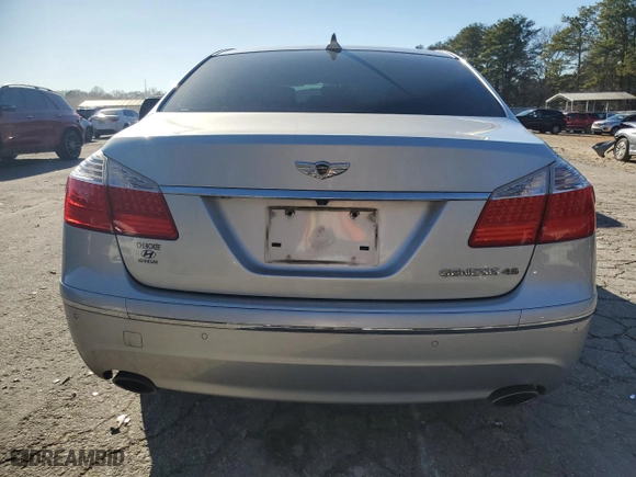 2010 Hyundai Genesis with VIN KMHGC4DF8AU099426, listed as a Copart auction lot 46609965 with 292,555 mi miles and Clean Title. Bid and sale history available at carsss.com. Image 6.