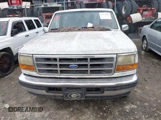 1995 Ford F-150 with VIN 1FTEX15N5SKA55739, listed as a IAAI auction lot 41222165 with 1 mi miles. Bid and sale history available at carsss.com. Image 10.