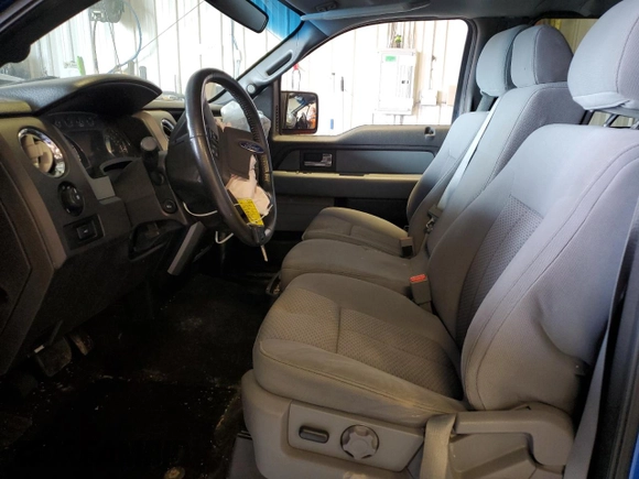 2012 Ford F-150 XL with VIN 1FTFW1ET5CFA59595, listed as a Copart auction lot 55673103 with Not provided miles and Salvage title. Bid and sale history available at DreamBid. Image 7.