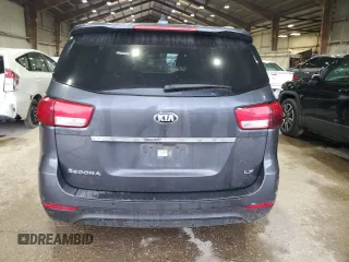 2016 Kia Sedona LX with VIN KNDMB5C18G6155870, listed as a Copart auction lot 55941575 with 157,577 mi miles and Clean Title. Bid and sale history available at DreamBid. Image 6.