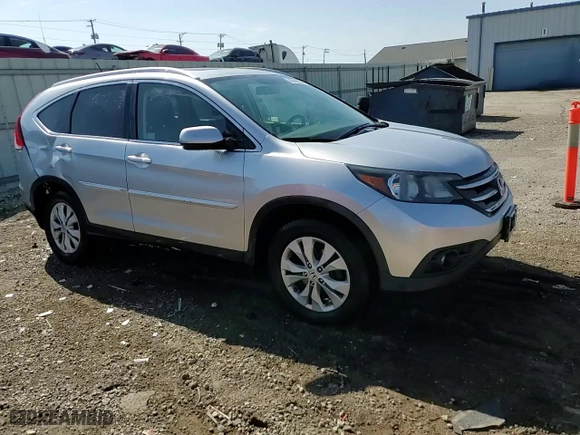 2012 Honda CR-V EX-L with VIN 2HKRM4H71CH623087, listed as a Copart auction lot 48669595 with 195,009 mi miles and Salvage Title. Bid and sale history available at carsss.com. Image 14.