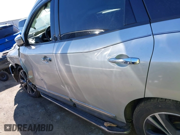 2020 Nissan Pathfinder Platinum with VIN 5N1DR2DM2LC608777, listed as a IAAI auction lot 41707833 with 144,366 mi miles. Bid and sale history available at carsss.com. Image 14.
