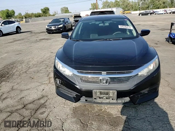 2016 Honda Civic EX with VIN 2HGFC2F74GH561164, listed as a Copart auction lot 54536215 with 86,445 mi miles and Salvage Title. Bid and sale history available at DreamBid. Image 13.