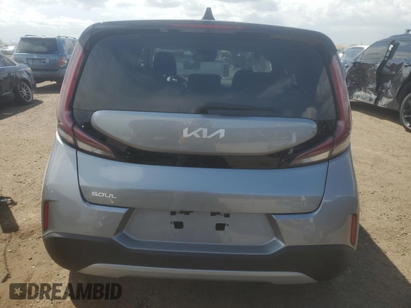 2024 Kia Soul S with VIN KNDJ23AU0R7920541, listed as a Copart auction lot 55906225 with 6,286 mi miles and Salvage title. Bid and sale history available at DreamBid. Image 6.