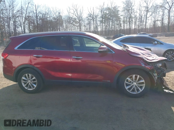 2018 Kia Sorento LX V6 with VIN 5XYPGDA53JG425123, listed as a IAAI auction lot 41639091 with 171,736 mi miles. Bid and sale history available at carsss.com. Image 14.