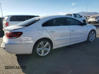 2014 Volkswagen CC Sport with VIN WVWBP7AN0EE524802, listed as a Copart auction lot 44760185 with 186,143 mi miles and Salvage Title. Bid and sale history available at carsss.com. Image 3.