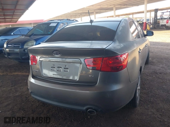 2012 Kia Forte SX with VIN KNAFW4A34C5562187, listed as a IAAI auction lot 40549263 with 139,012 mi miles. Bid and sale history available at carsss.com. Image 4.