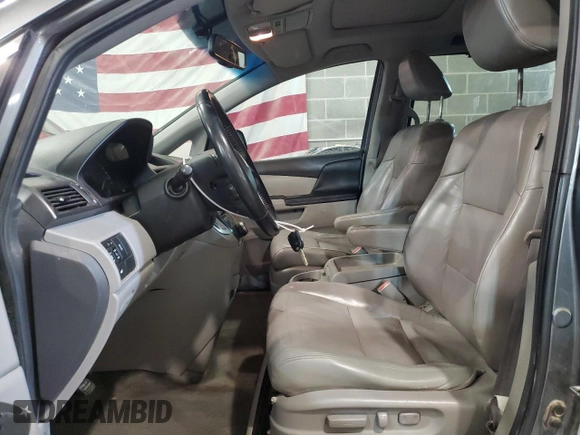2012 Honda Odyssey EX-L with VIN 5FNRL5H64CB099092, listed as a Copart auction lot 42124784 with 247,535 mi miles and Non Repairable. Bid and sale history available at carsss.com. Image 7.